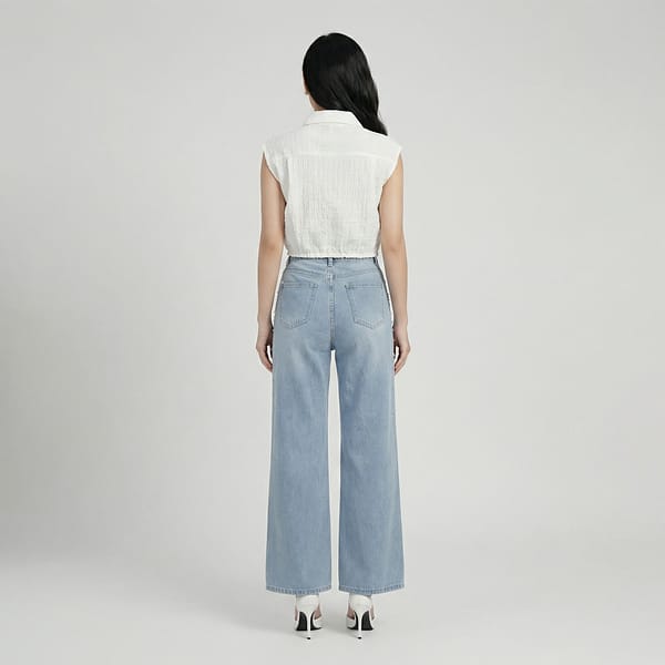 White-sleeveless-collared-crop-top-with-front-buttons-and-adjustable-drawstring-hem