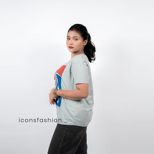 Powder-blue-graphic-round-neck-t-shirt