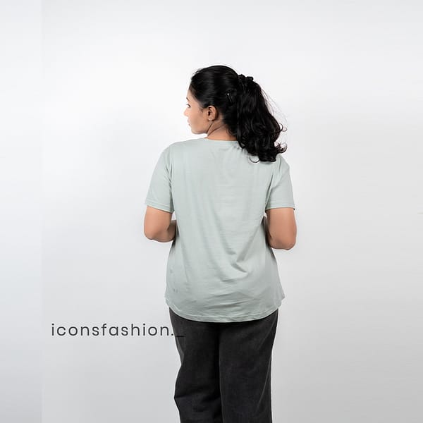 Powder-blue-graphic-round-neck-t-shirt